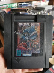 Crystal Mines:  Black Variant Cart - Unlicensed (Nintendo) - NES